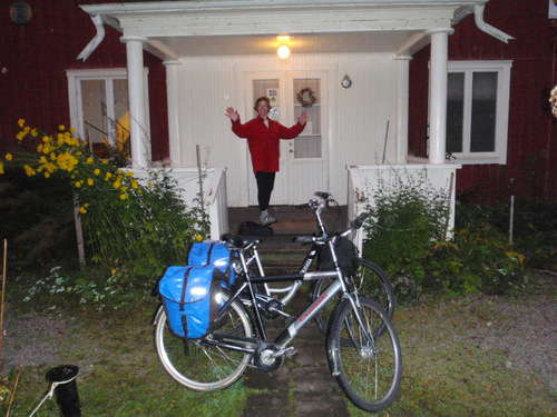 We have picked up our bikes from a secure and locked garage.